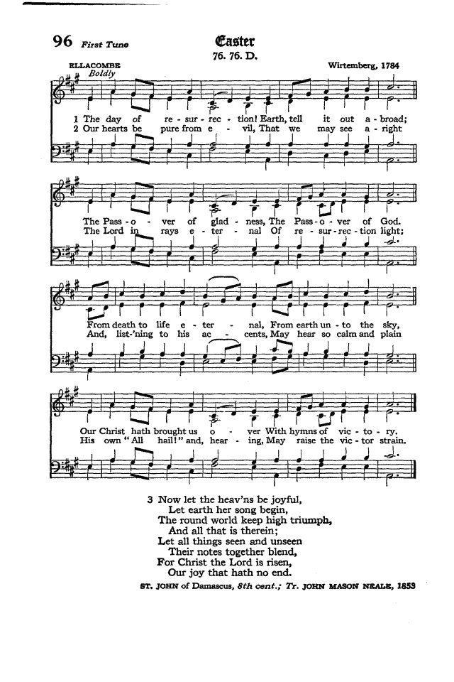 The Hymnal of the Protestant Episcopal Church in the United States of America 1940 page 122