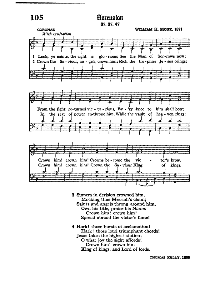 The Hymnal of the Protestant Episcopal Church in the United States of America 1940 page 138