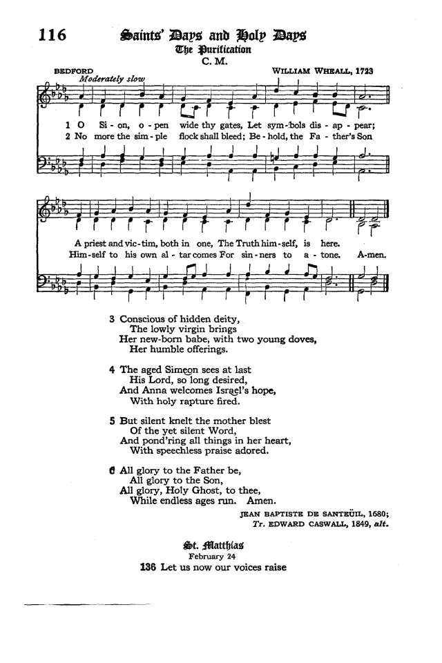 The Hymnal of the Protestant Episcopal Church in the United States of America 1940 page 155