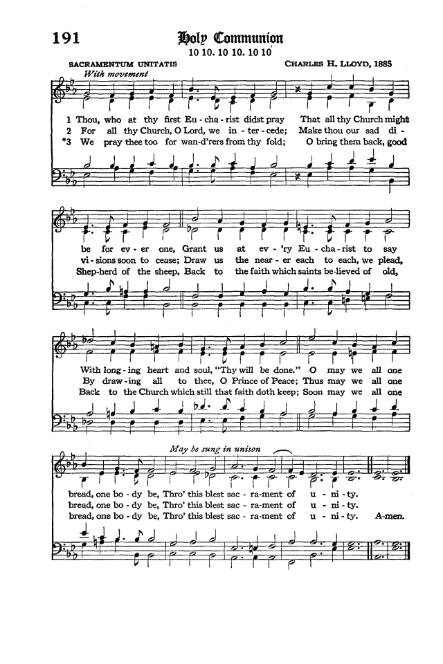 The Hymnal of the Protestant Episcopal Church in the United States of America 1940 page 242