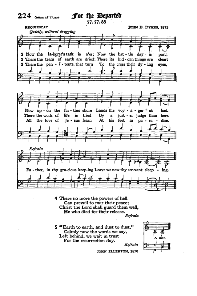 The Hymnal of the Protestant Episcopal Church in the United States of America 1940 page 284