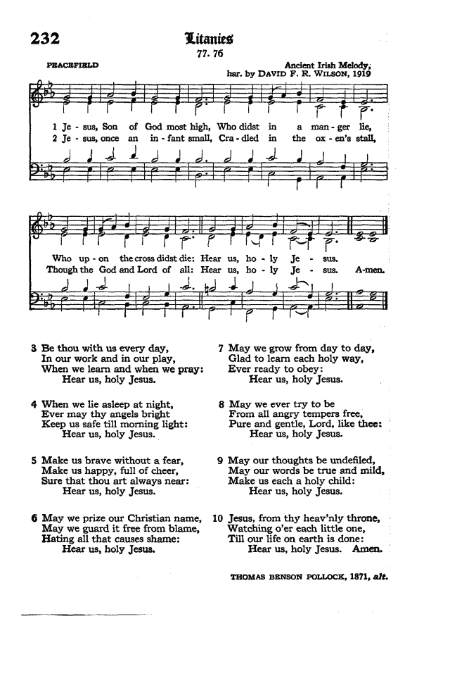 The Hymnal of the Protestant Episcopal Church in the United States of America 1940 page 293