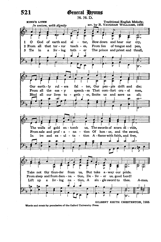 The Hymnal of the Protestant Episcopal Church in the United States of America 1940 page 598