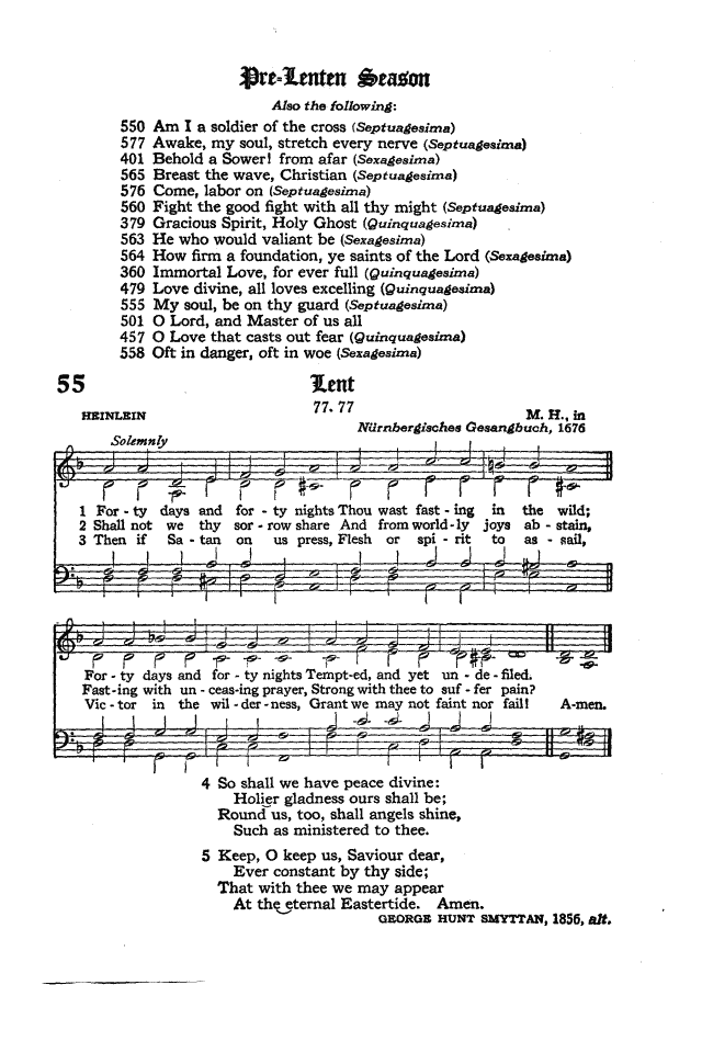 The Hymnal of the Protestant Episcopal Church in the United States of America 1940 page 73