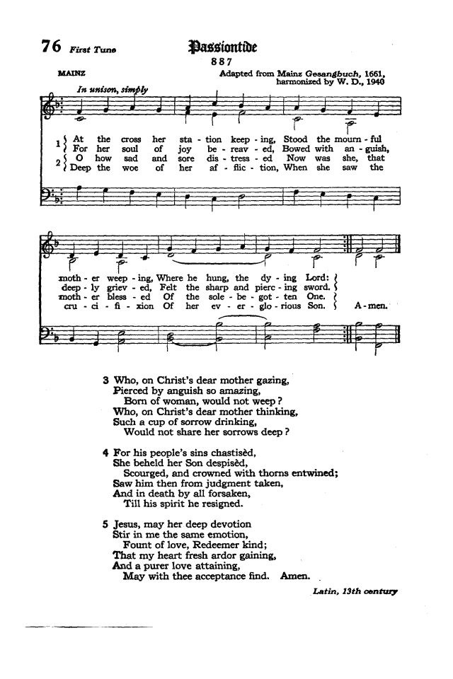 The Hymnal of the Protestant Episcopal Church in the United States of America 1940 page 97