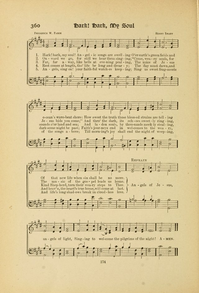 Hymns, Psalms and Gospel Songs: with responsive readings page 174