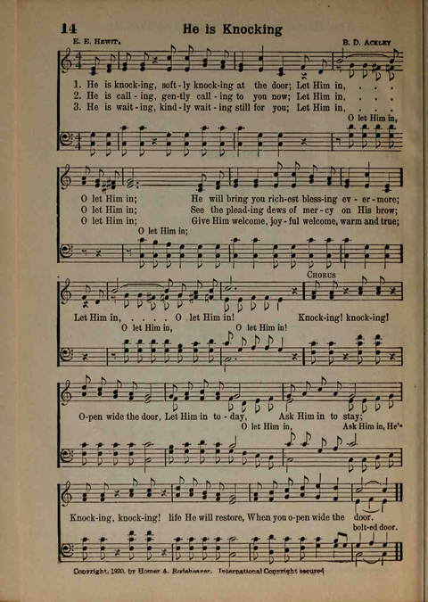 Hymns of Praise Number Two page 14