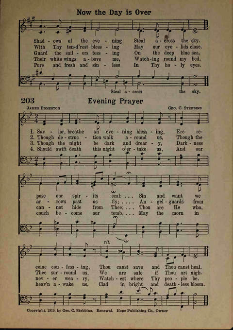 Hymns of Praise Number Two page 199