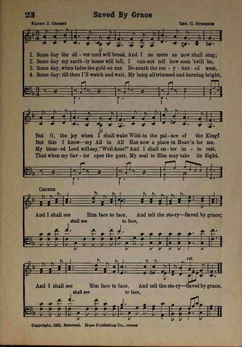 Hymns of Praise Number Two page 23