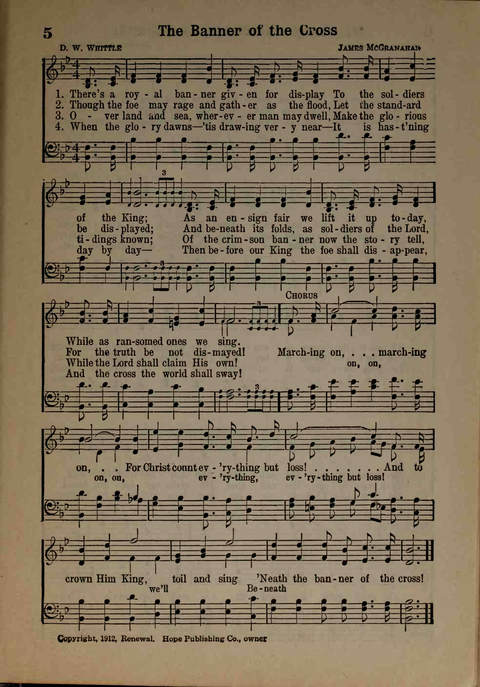 Hymns of Praise Number Two page 5