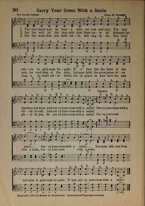 Hymns of Praise Number Two page 50