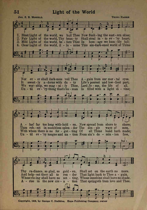 Hymns of Praise Number Two page 51