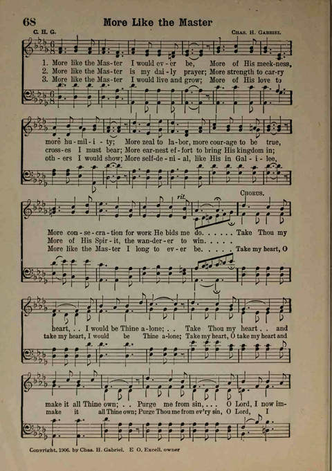 Hymns of Praise Number Two page 68