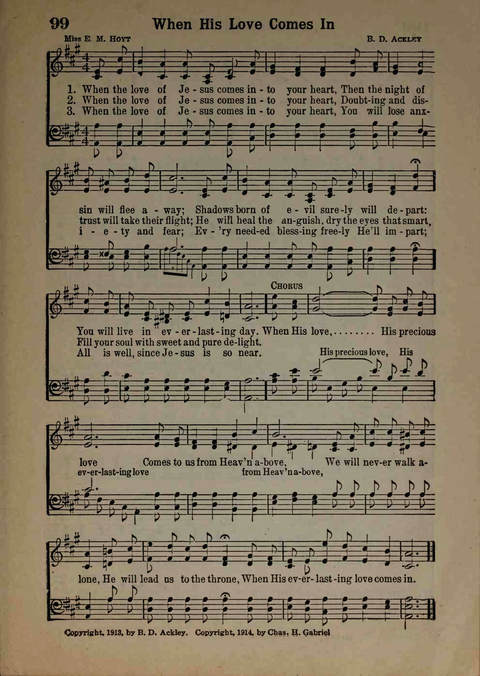 Hymns of Praise Number Two page 99