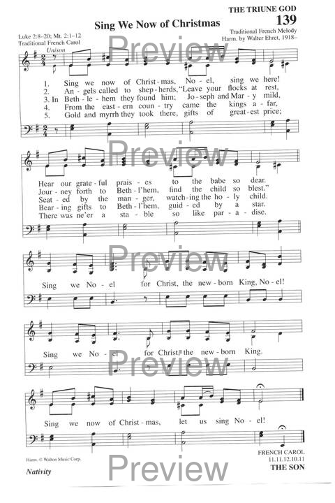 Hymns for a Pilgrim People: a congregational hymnal page 184