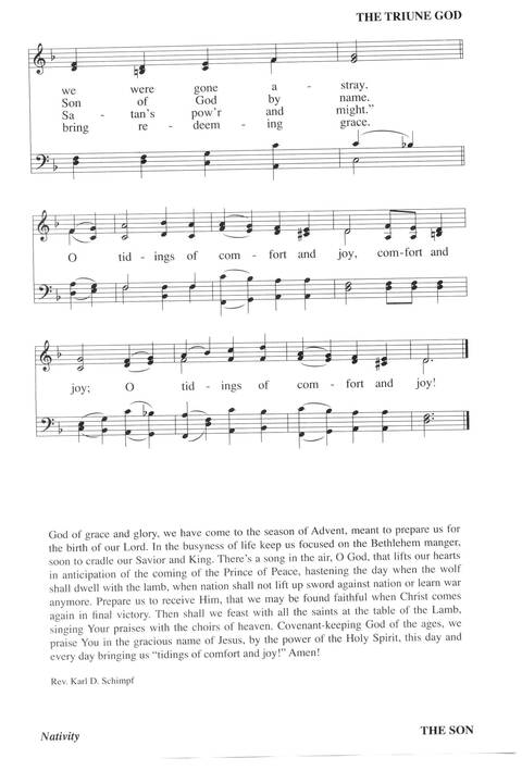 Hymns for a Pilgrim People: a congregational hymnal page 186