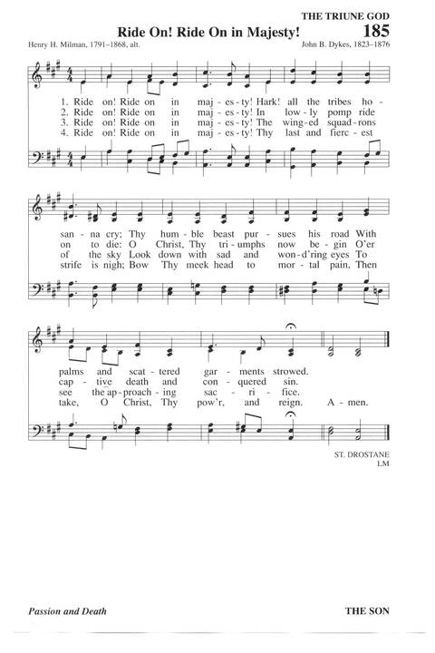 Hymns for a Pilgrim People: a congregational hymnal page 250