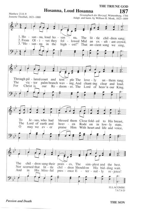 Hymns for a Pilgrim People: a congregational hymnal page 252