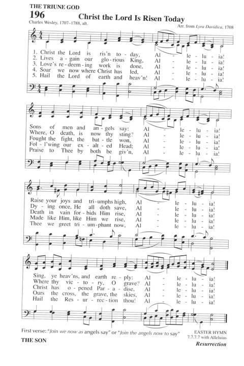 Hymns for a Pilgrim People: a congregational hymnal page 263