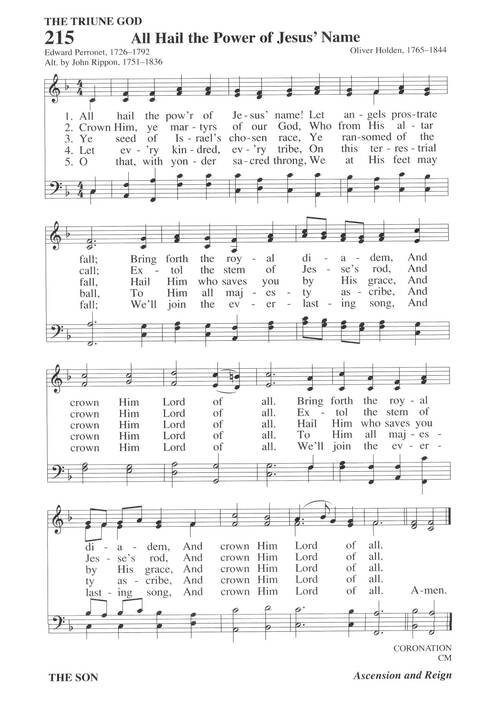 Hymns for a Pilgrim People: a congregational hymnal page 293