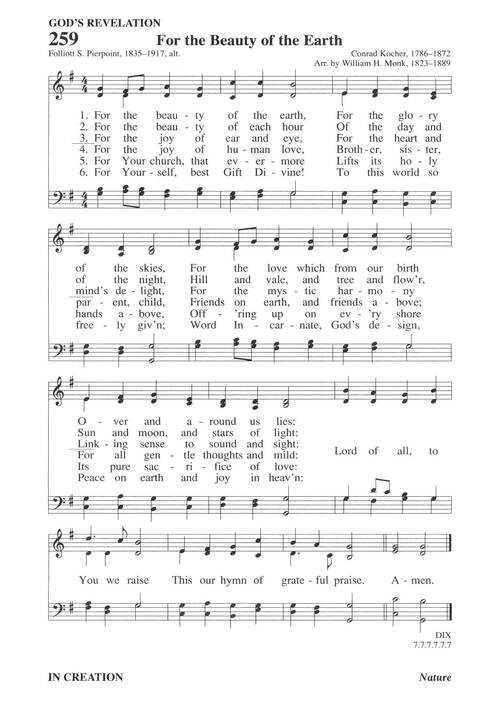 Hymns for a Pilgrim People: a congregational hymnal page 351