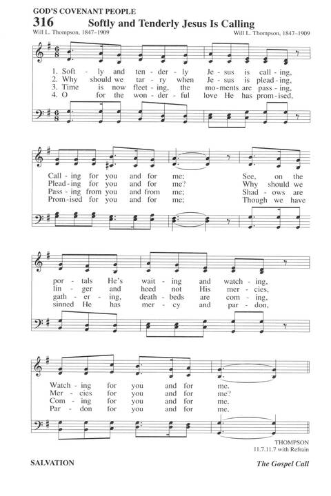 Hymns for a Pilgrim People: a congregational hymnal page 427