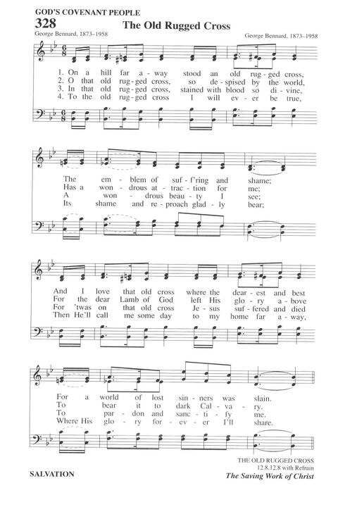 Hymns for a Pilgrim People: a congregational hymnal page 446