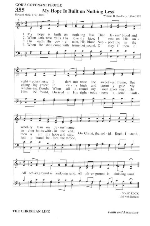 Hymns for a Pilgrim People: a congregational hymnal page 482