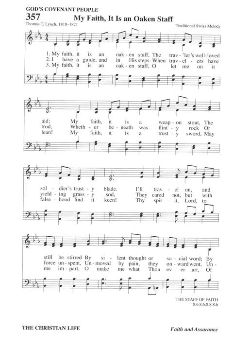 Hymns for a Pilgrim People: a congregational hymnal page 484
