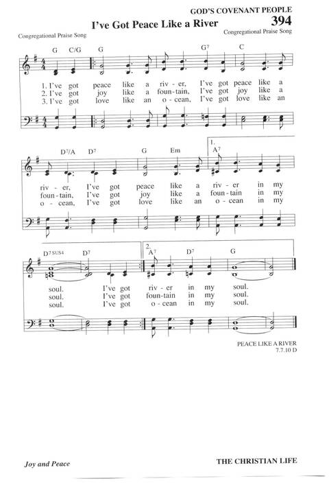Hymns for a Pilgrim People: a congregational hymnal page 541