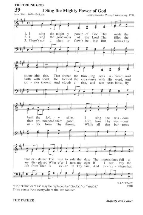 Hymns for a Pilgrim People: a congregational hymnal page 56