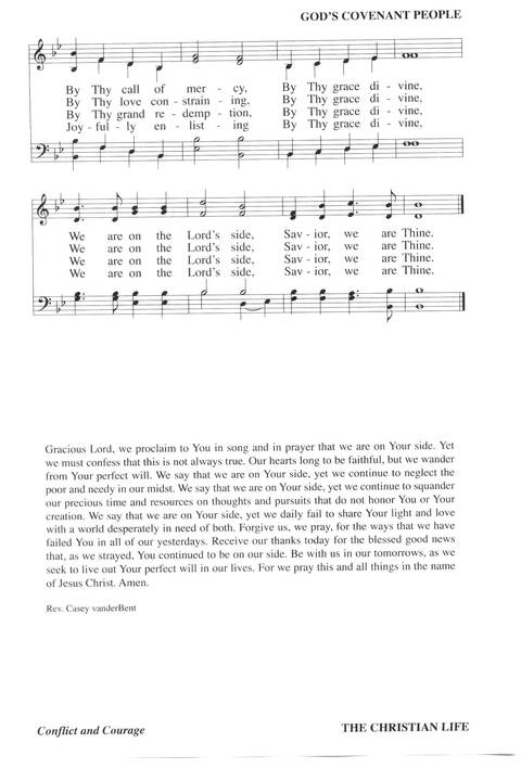 Hymns for a Pilgrim People: a congregational hymnal page 622