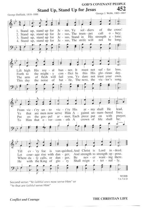 Hymns for a Pilgrim People: a congregational hymnal page 624