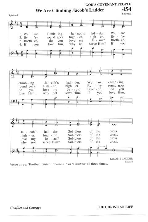 Hymns for a Pilgrim People: a congregational hymnal page 626