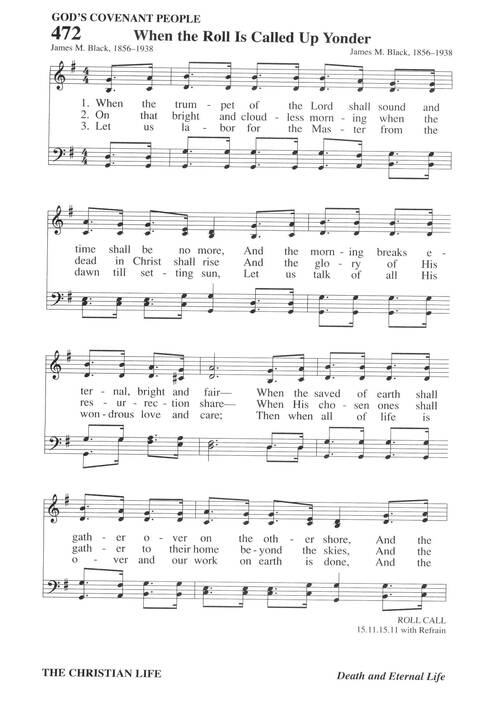 Hymns for a Pilgrim People: a congregational hymnal page 649