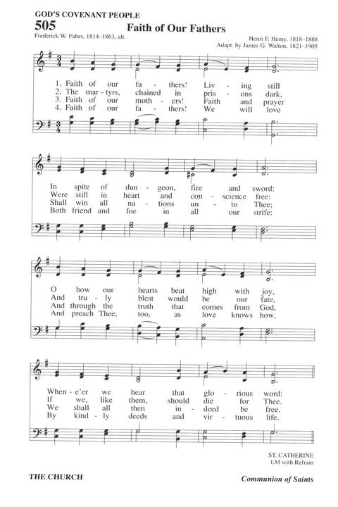 Hymns for a Pilgrim People: a congregational hymnal page 702