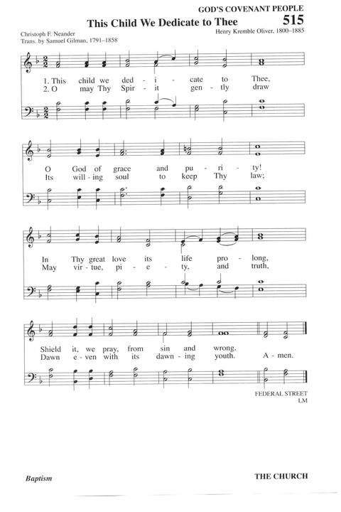 Hymns for a Pilgrim People: a congregational hymnal page 717