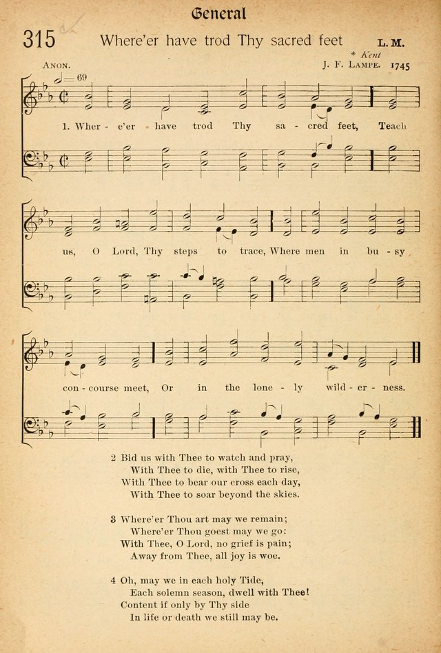 The Hymnal: revised and enlarged as adopted by the General Convention of the Protestant Episcopal Church in the United States of America in the of our Lord 1892..with music, as used in Trinity Church page 356