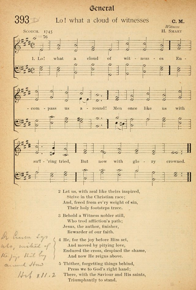 The Hymnal: revised and enlarged as adopted by the General Convention of the Protestant Episcopal Church in the United States of America in the of our Lord 1892..with music, as used in Trinity Church page 436