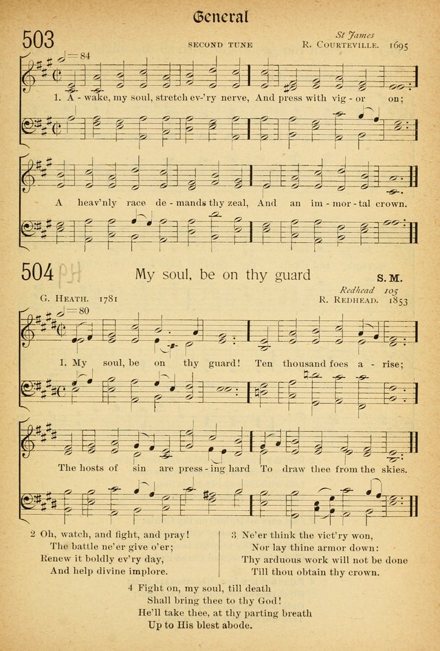 The Hymnal: revised and enlarged as adopted by the General Convention of the Protestant Episcopal Church in the United States of America in the of our Lord 1892..with music, as used in Trinity Church page 551