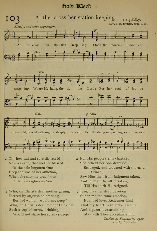 The Hymnal, Revised and Enlarged, as adopted by the General Convention of the Protestant Episcopal Church in the United States of America in the year of our Lord 1892 page 132