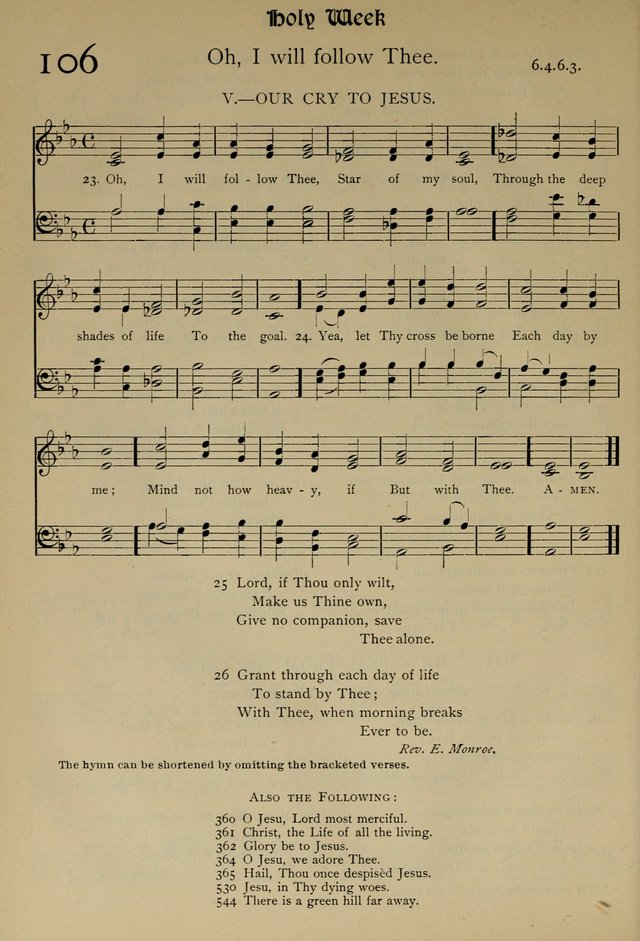 The Hymnal, Revised and Enlarged, as adopted by the General Convention of the Protestant Episcopal Church in the United States of America in the year of our Lord 1892 page 137