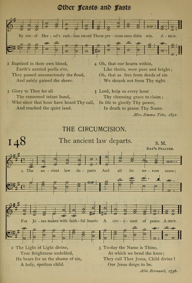 The Hymnal, Revised and Enlarged, as adopted by the General Convention of the Protestant Episcopal Church in the United States of America in the year of our Lord 1892 page 186