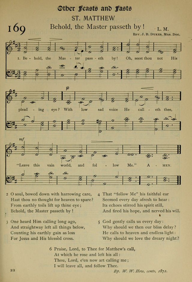 The Hymnal, Revised and Enlarged, as adopted by the General Convention of the Protestant Episcopal Church in the United States of America in the year of our Lord 1892 page 206