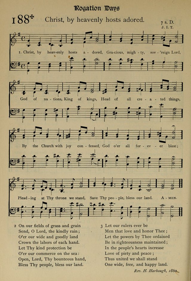 The Hymnal, Revised and Enlarged, as adopted by the General Convention of the Protestant Episcopal Church in the United States of America in the year of our Lord 1892 page 227