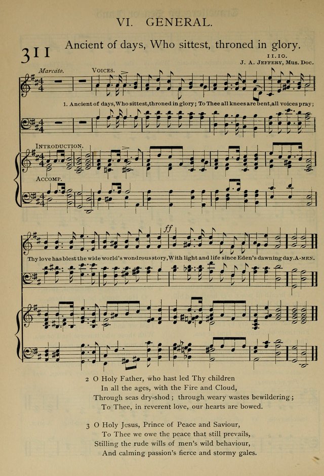 The Hymnal, Revised and Enlarged, as adopted by the General Convention of the Protestant Episcopal Church in the United States of America in the year of our Lord 1892 page 357
