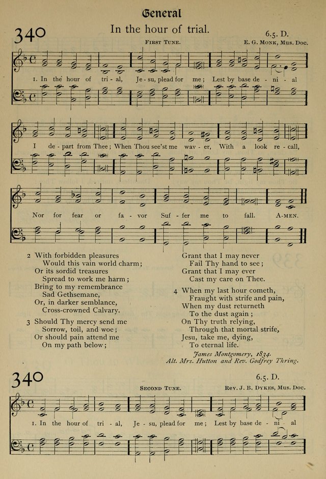 The Hymnal, Revised and Enlarged, as adopted by the General Convention of the Protestant Episcopal Church in the United States of America in the year of our Lord 1892 page 389