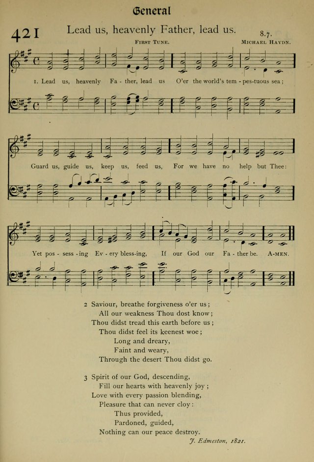 The Hymnal, Revised and Enlarged, as adopted by the General Convention of the Protestant Episcopal Church in the United States of America in the year of our Lord 1892 page 492