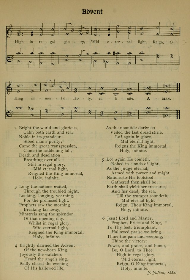 The Hymnal, Revised and Enlarged, as adopted by the General Convention of the Protestant Episcopal Church in the United States of America in the year of our Lord 1892 page 54