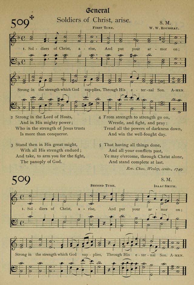 The Hymnal, Revised and Enlarged, as adopted by the General Convention of the Protestant Episcopal Church in the United States of America in the year of our Lord 1892 page 586